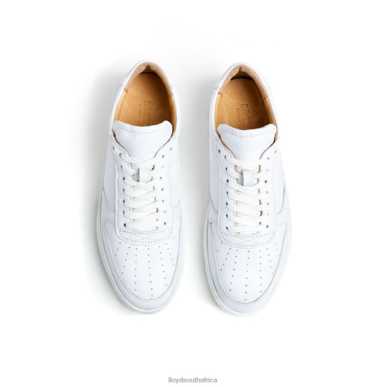 Shoes white LLOYD LOW TOP LEATHER SNEAKERS Women 86B4D765