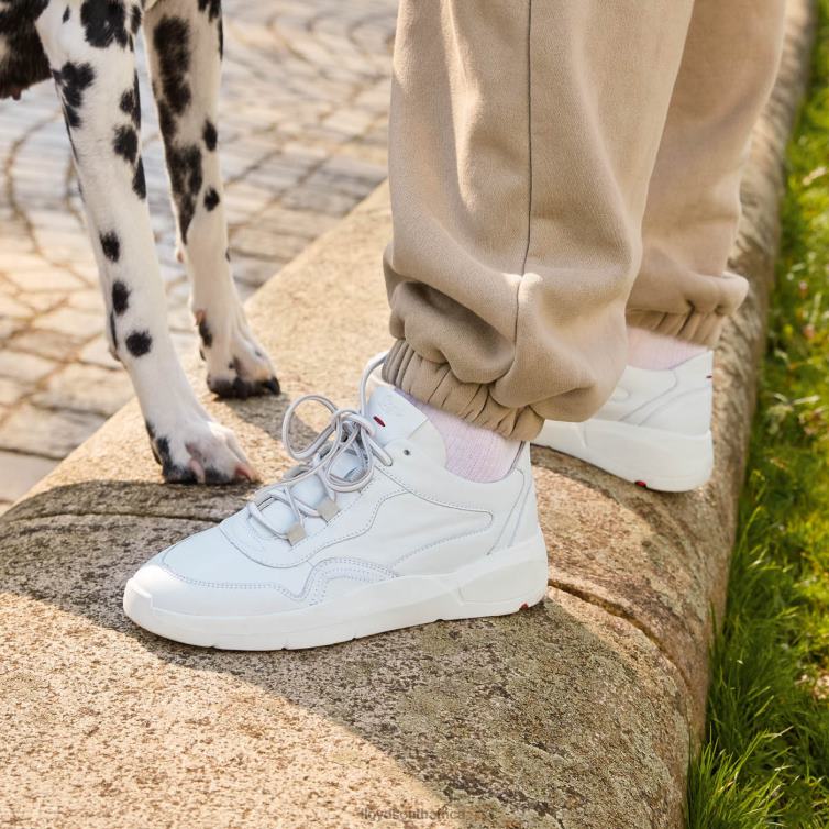 Shoes white LLOYD LOW TOP LEATHER SNEAKERS Women 86B4D829