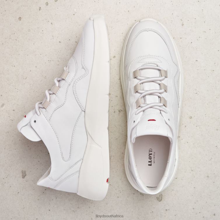 Shoes white LLOYD LOW TOP LEATHER SNEAKERS Women 86B4D829