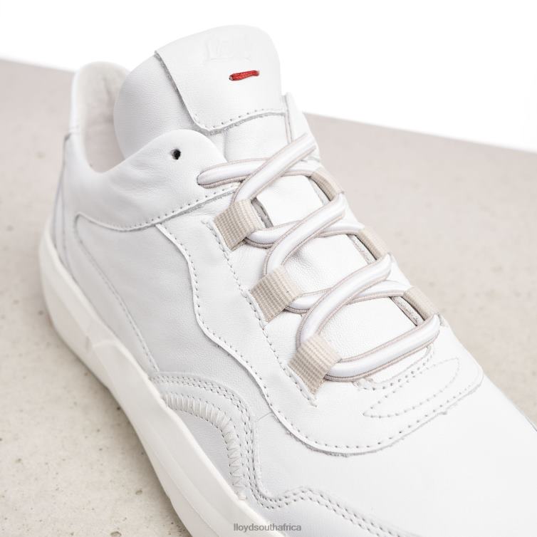 Shoes white LLOYD LOW TOP LEATHER SNEAKERS Women 86B4D829