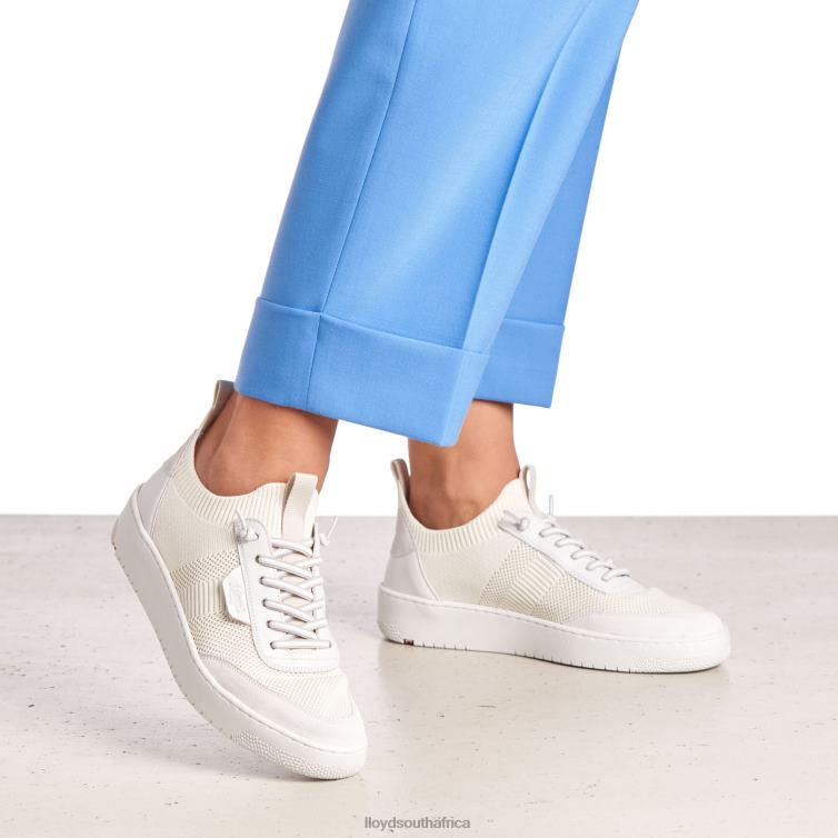 Shoes white LLOYD SPOPTY SMOOTH LEATHER SNEAKERS Women 86B4D806