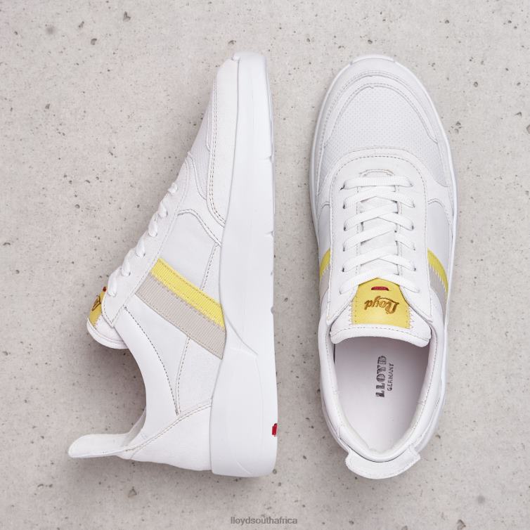 Shoes white LLOYD SPOPTY SMOOTH LEATHER SNEAKERS Women 86B4D808