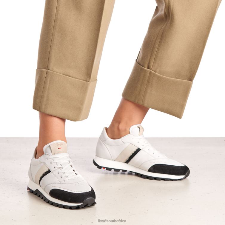 Shoes white LLOYD SPOPTY SMOOTH LEATHER SNEAKERS Women 86B4D828