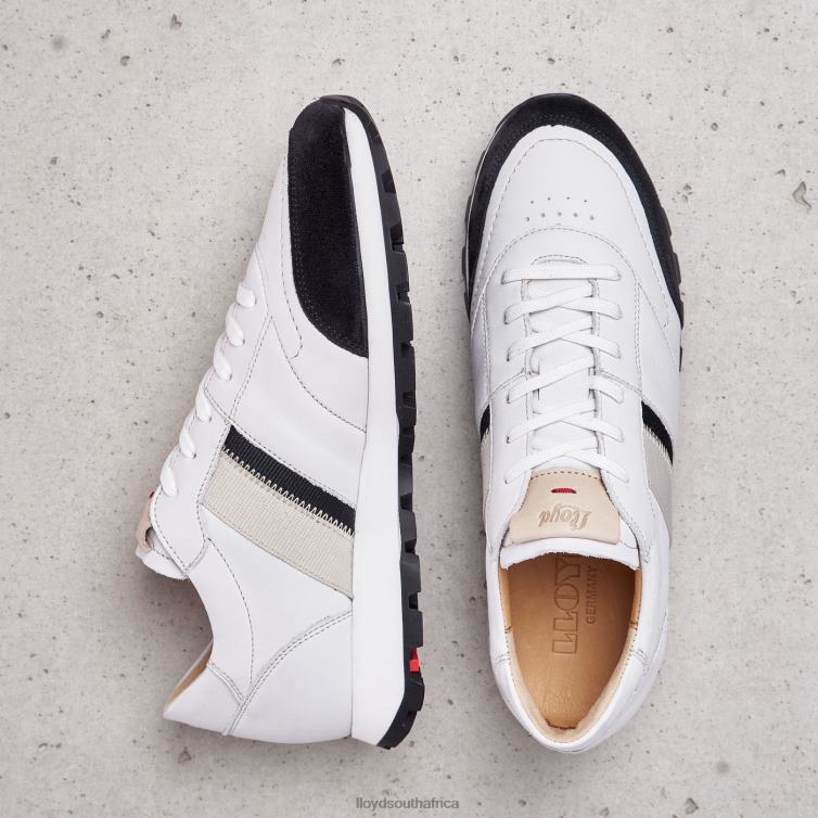 Shoes white LLOYD SPOPTY SMOOTH LEATHER SNEAKERS Women 86B4D828