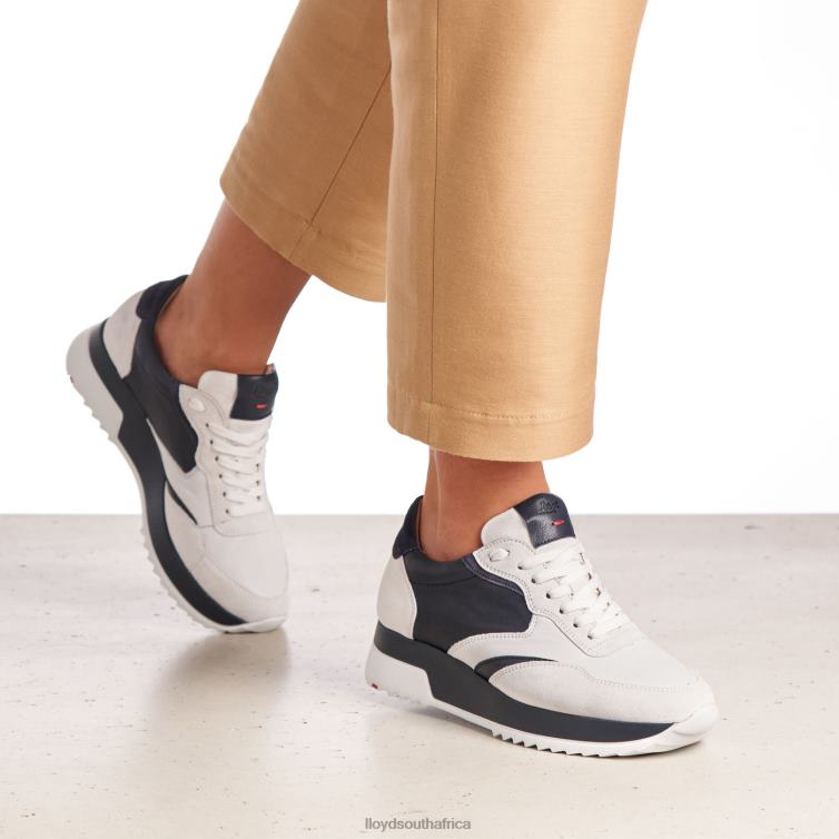 Shoes white LLOYD SPOPTY SMOOTH LEATHER SNEAKERS Women 86B4D870